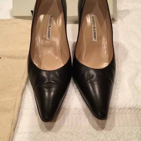 vintage leather heels